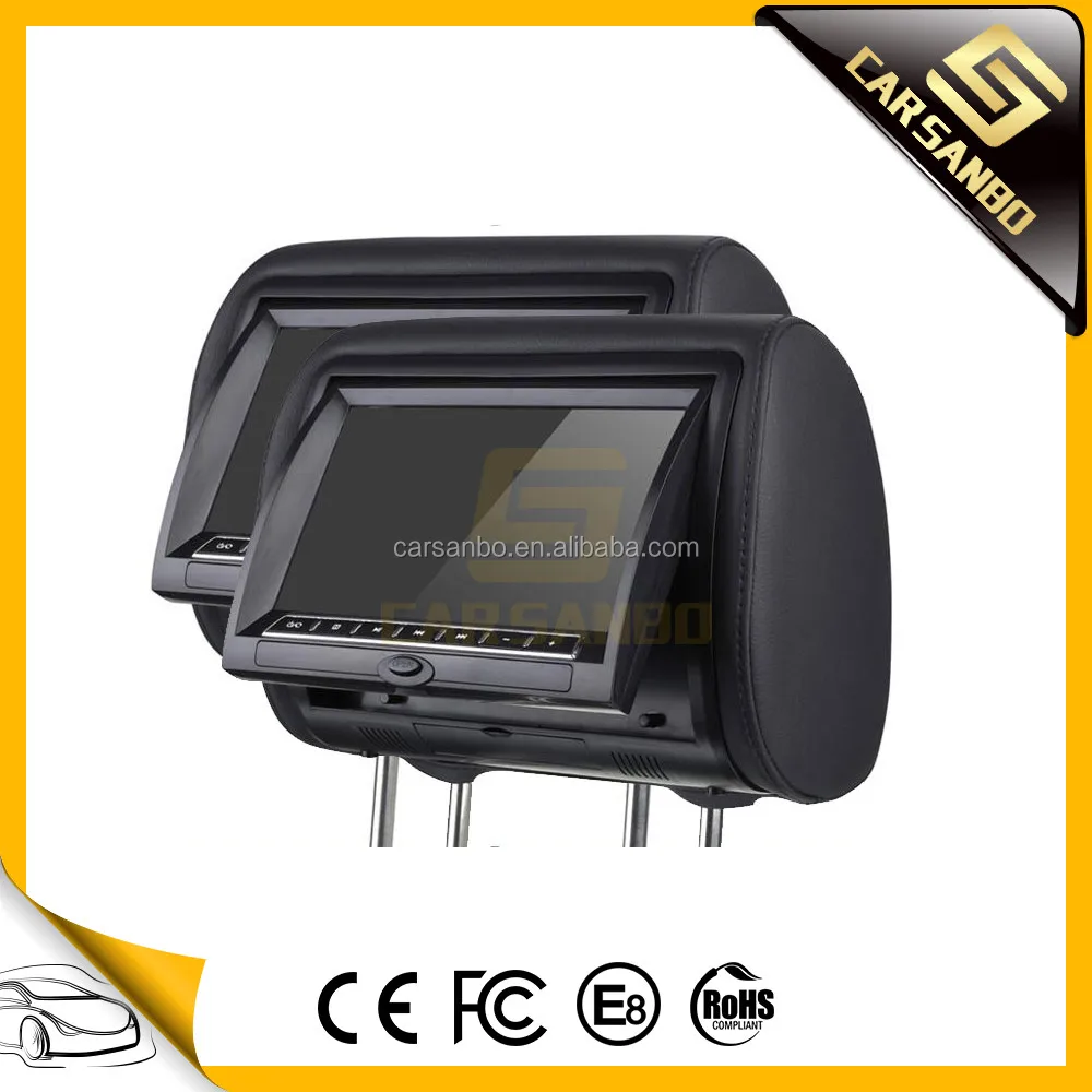 9718dvd+av 9inch Cloth Headrest Dvd Monitor With Good Price Buy Cloth