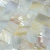 Beauty glass mosaic pearl shell mosaic tiles kitchen wall