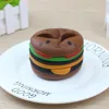2019 Cute cat head burger squishy, slow rising hamburgar toy.