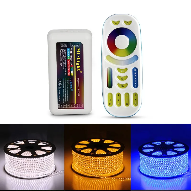 Ce&rohs Certified Smart Wireless With 2.4g Rf Remote Control Led Flexible Strips Wifi Led Rgbww