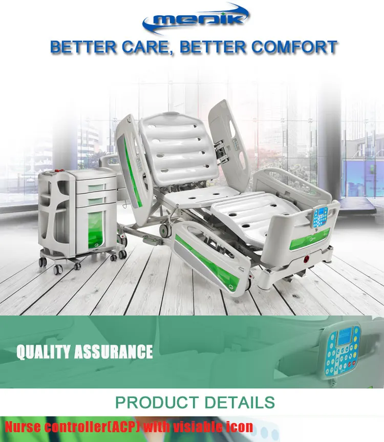 Patient Adjustable Clinic Linak Motorised 8 Function Icu Multifunctional Electric Medical Tilt