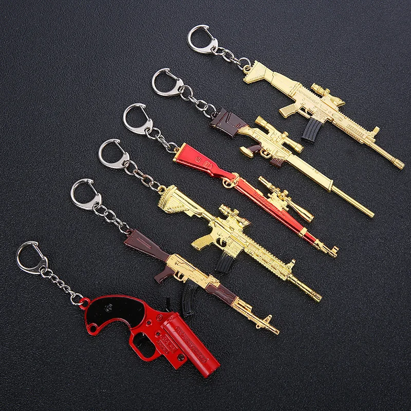 

Wholesale fashion 98K weapon model pendant keychain gift