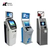 High quality dual screen self service cash receiving machine / cash deposit machine