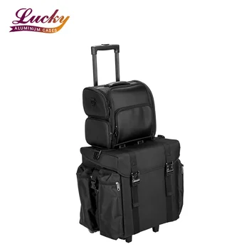 2 In 1 Portable Professional Soft Sided Hair Stylist Rolling