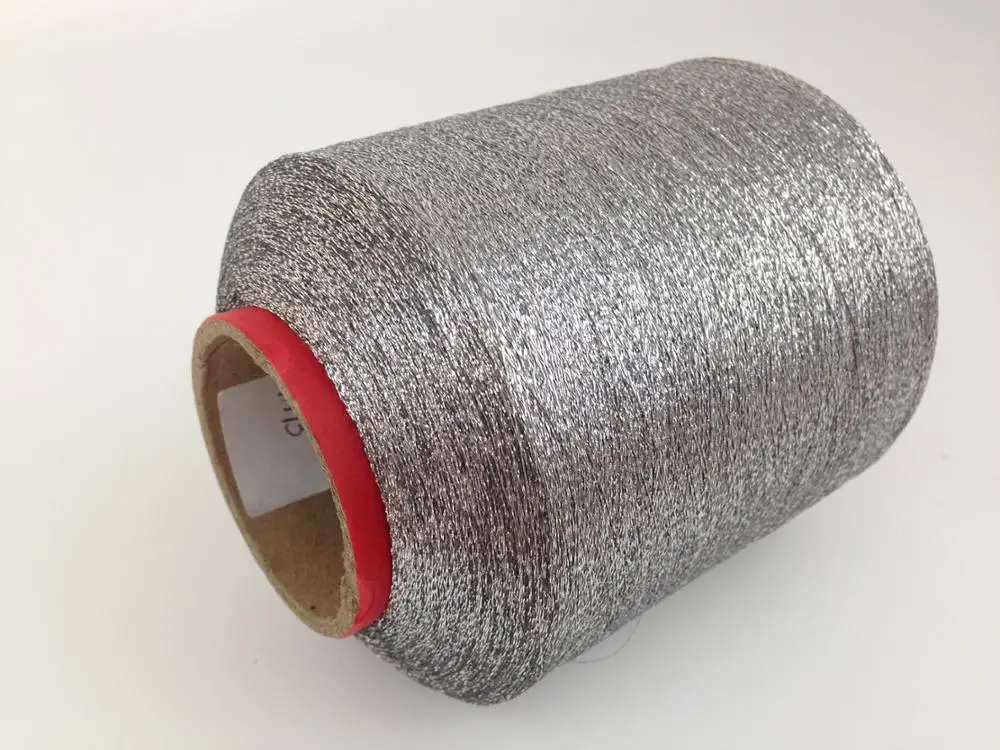 CQ TEXTECH Free sample high strength polyester metallic yarn for knitting