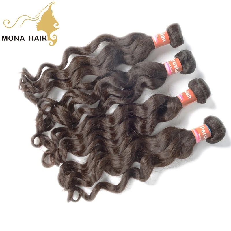 

Mona hair brazilian hair extension ripple deep loose wave