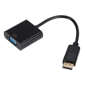 Display port dp male to vga female adapter converter cable