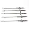 Stainless Steel Spearfishing twin barb double wing speargun 7mm spear tip