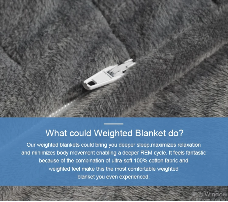 High Quality Weighted Blankets Glass Beads,Heavy Weighted