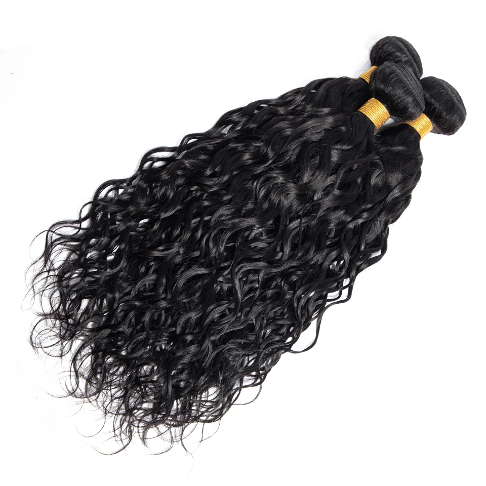 
Wholesale Virgin Brazilian Hair, Cuticle Aligned Natural Wave Natural Color Brazilian Human Hair Bundles 