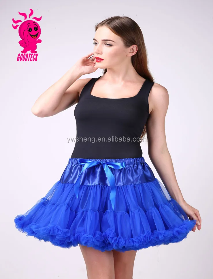 Double Tutu Extra Fluffy Teenage Girl Adult Pettiskirt Long Tulle Tutu