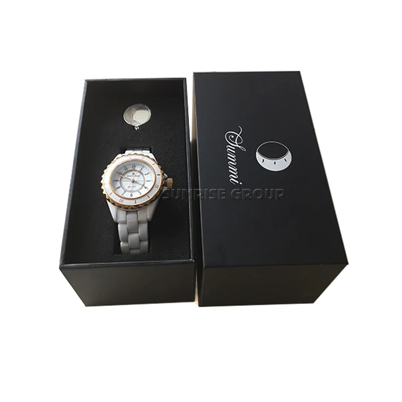 Manufacturer Wholesale Black Watch Packaging Gift Display Box