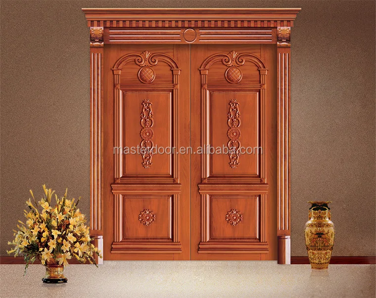 Johor Malaysia Apartment Wooden Double Door Designs - Buy Wooden ...  Johor Malaysia apartment wooden double door designs