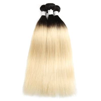 

X-TRESS NEW Ombre Hair Extensions Pre-Colored Human Hair Bundles Brazilian Remy Straight 100% Human Hair Weaves Bundle