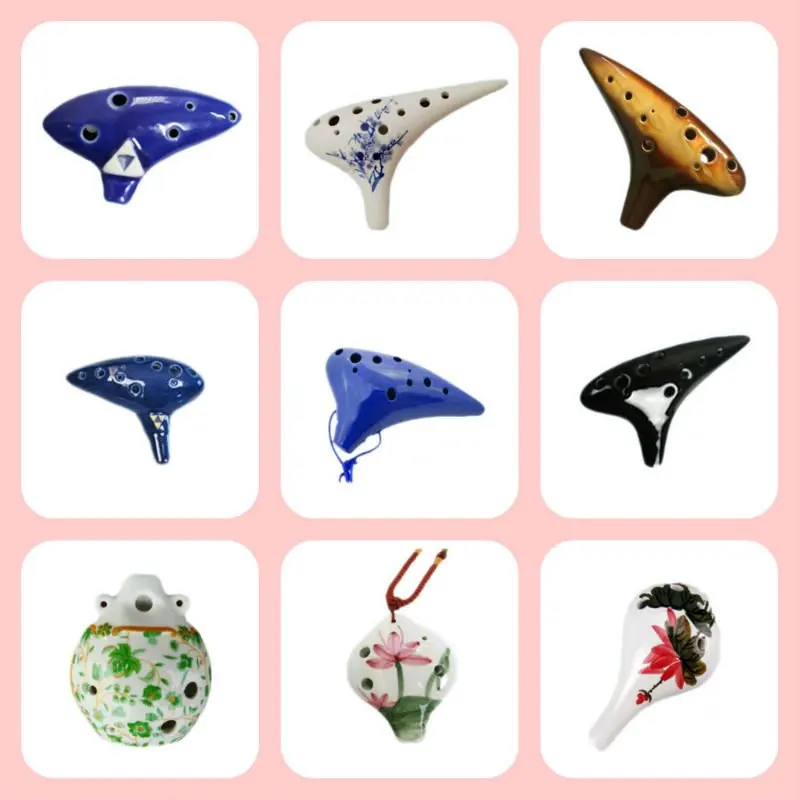Unique Shaped Fashionable Decorative Ceramic Ocarina Flute Buy