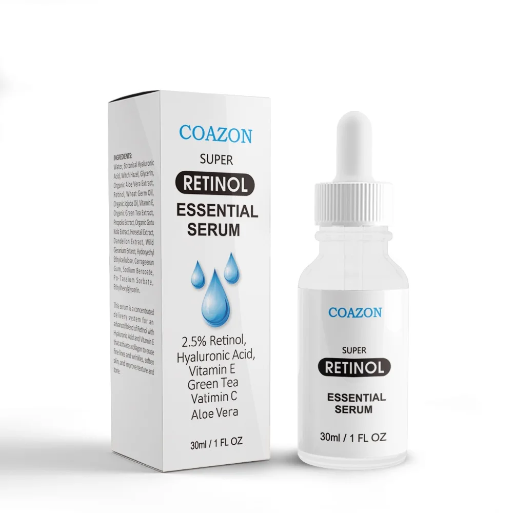 

Retinol Serum Anti Wrinkle Anti Aging Facial Serum with Vitamin C & Hyaluronic AcidVitamin A Serum 1fl oz OEM/ODM