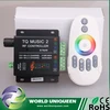 12/24V RGB LED Music 2 FR Controller Sound controller Audio Controller 18A 3 Channel TQ Music 2 for SMD 3528 5050 5630 Strip