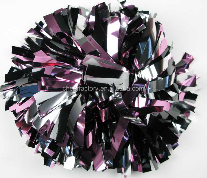 2020 Cheerleading Metallic Pompoms Pompom Cheerleading Pom Poms For