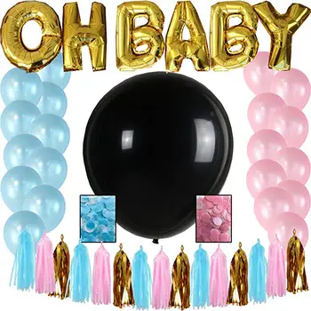 Oh Baby Gender Reveal Party Decoration Gneder Reveal Ideas