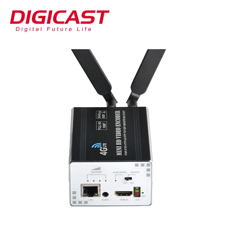 

DIGICAST 2.4G Hz WIFI 9000aMh Rechargeable 3G 4G LTE Frequency SIM Card IPTV Streaming Server