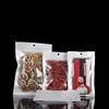 46# White Clear Self Seal Zipper Plastic Retail Packaging Packing Poly Bag, Ziplock Bag