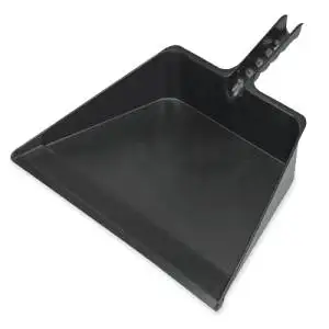 Wholesale CASE of 15 - Wilen Mfg. Jumbo Dust Pan-Dust Pan, Jumbo, Lightweight, 18" W, Black