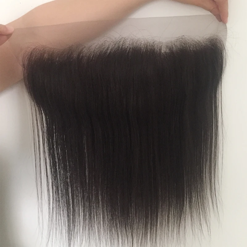 

Wholesale natural color cheap frontal closure silk straight 1b weave with frontal closure 13x4 frontal closure hair