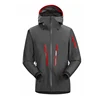 Good quality polyester hooded function outdoor breathable waterproof jacket