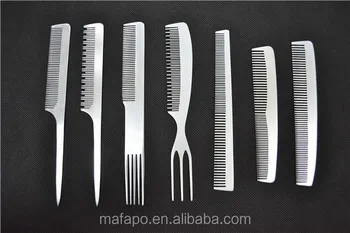 aluminum hair combs