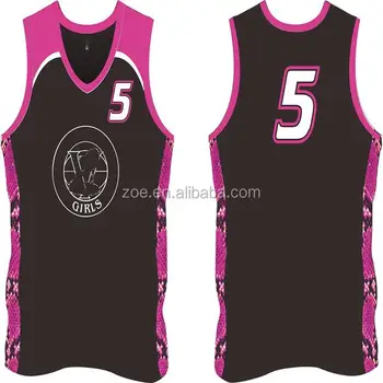 jersey color pink basketball