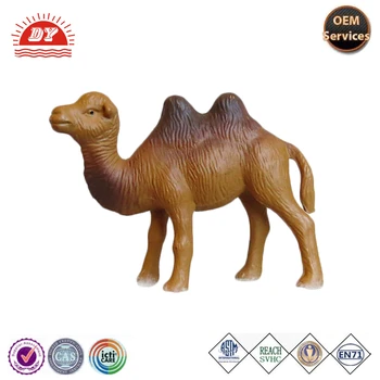 Small Plastic Animal Plastic Toy Camels