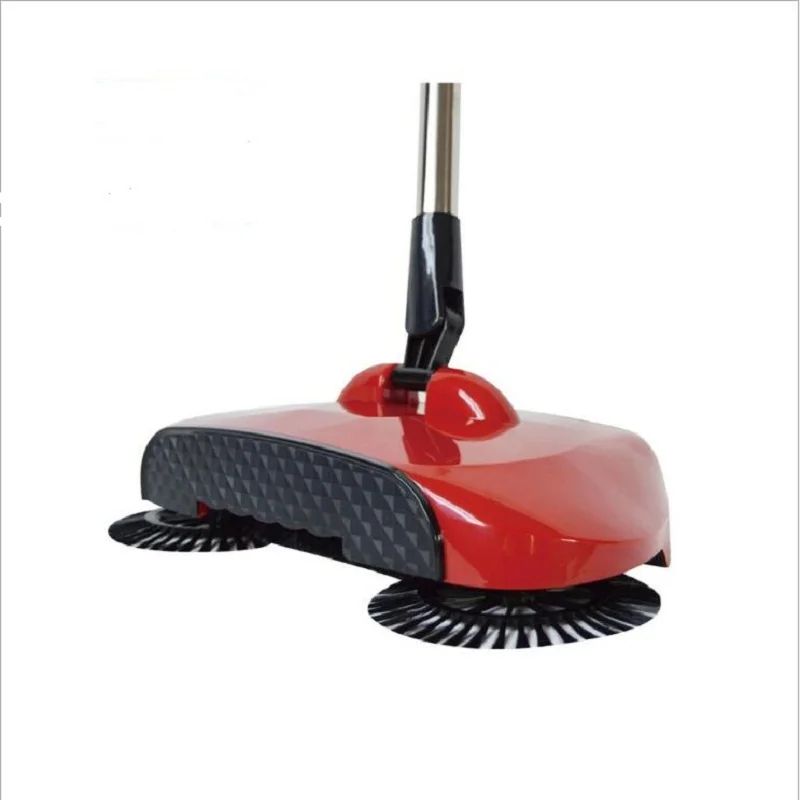 Stainless Steel Hand-propelled Sweeping Machine Push Type Magic Broom Sweepers Dustpan Household Cleaning Tools