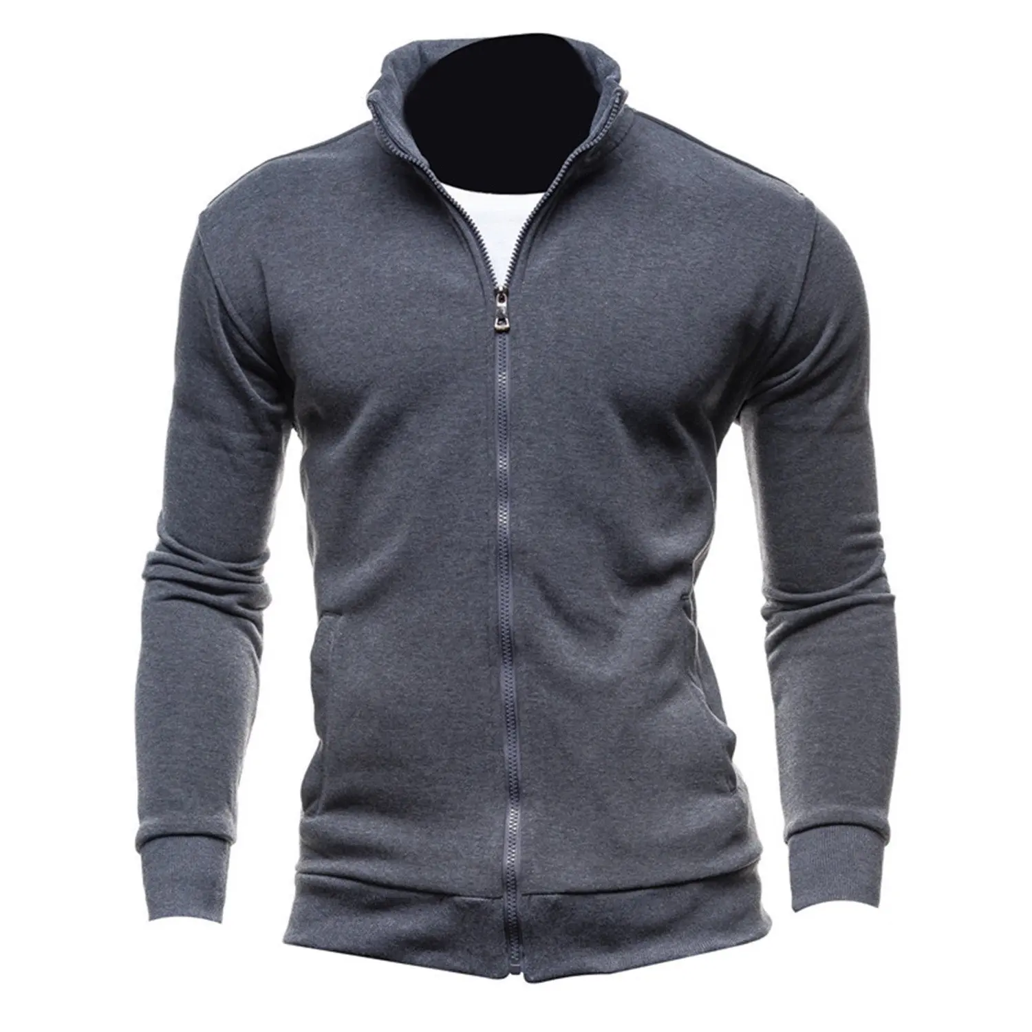 cheap plain zip up hoodies