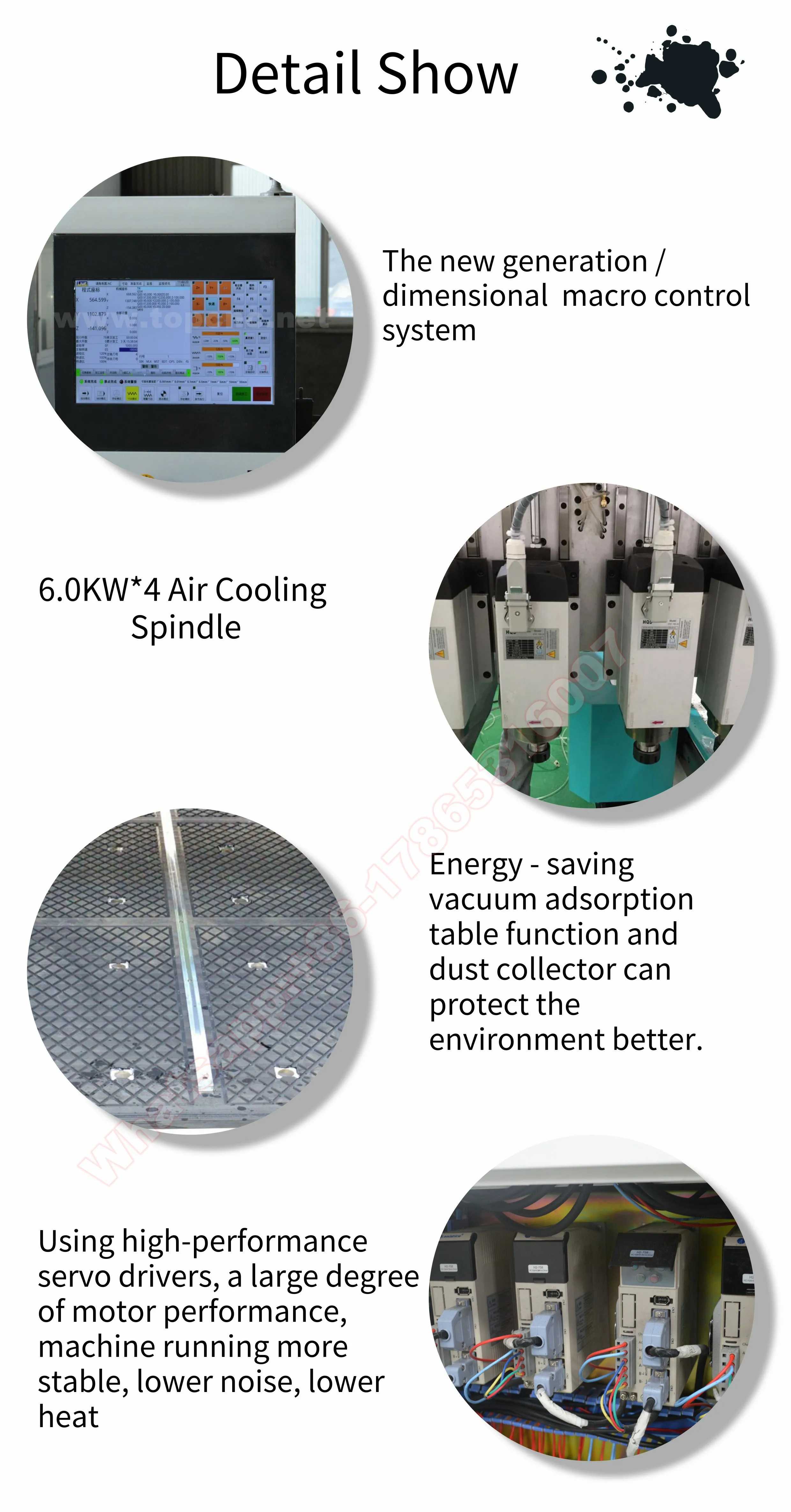 Great features Homemade woodworking machinery cnc router cnc router carving machine