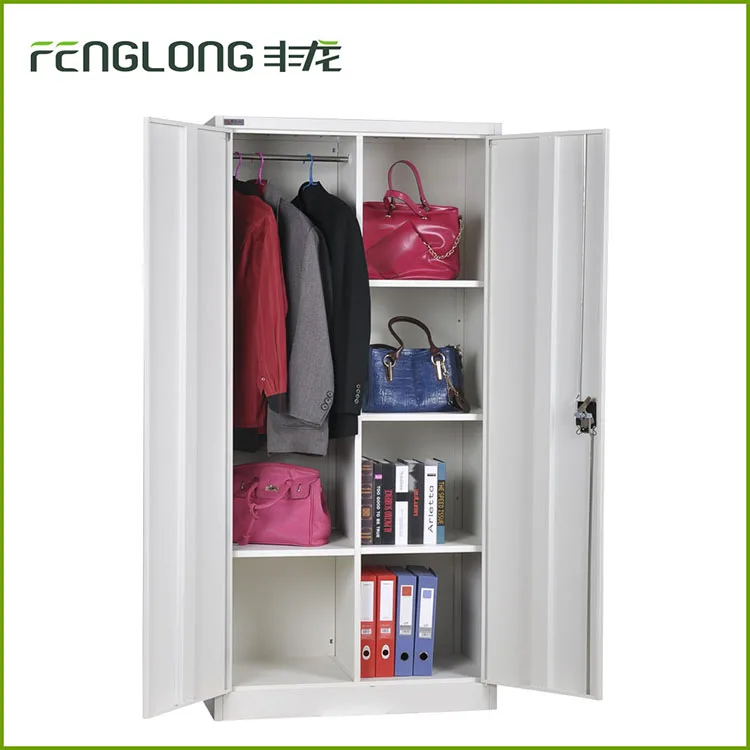 Taobao 2 Door Wardrobe Branded Steel Almirah,Hanging Clothes Almirah