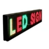 Messages outdoor led moving message display sign/programmable led moving signs/single color LED programmable sign display board