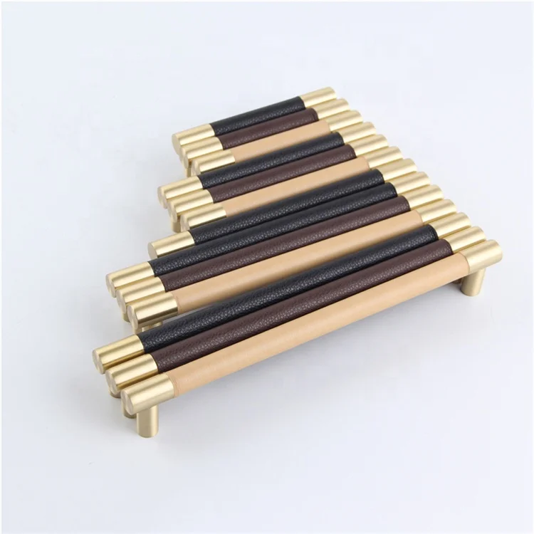 1 Pair Drawer Cabinet Knobs Kitchen Door Handle Cupboard Wardrobe Pull Handles Brass Leather Thomasville Furniture Handles Buy Handles Knobs Brass Leather Furniture Handles Product On Alibaba Com