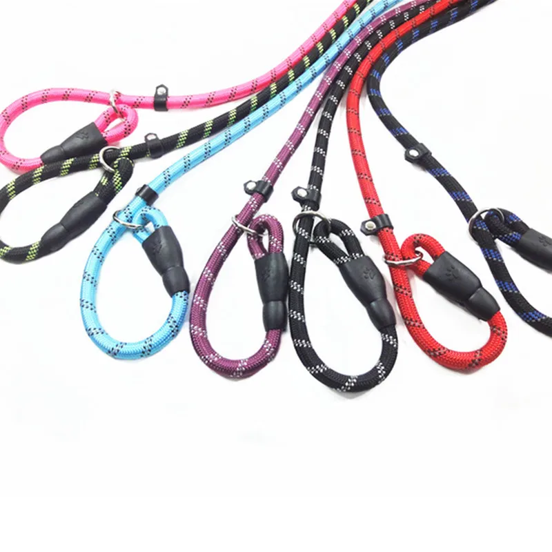 

Pet supply dog leashes reflective nylon dog rope leash