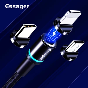 3 1 Magnetic USB Charging Cable iPhone Android & Type C