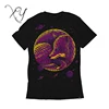 Oem service 3d digital printed fabric fox printing t-shirt 3d print mens causal tee shirts