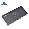 Low price 7000mAh black white plastic and electronic components universal station qi compatible fast wireless charger pad