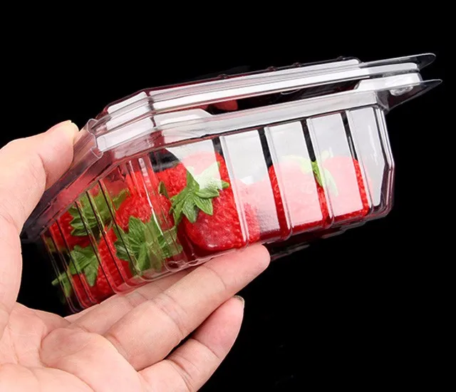 Factory Clear Plastic Strawberry Packaging Box Container Buy