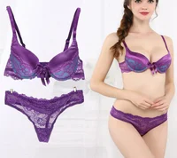 

ON SELL ! Women Brassiere Sexy Bra and Panties Transparent Lace Lingerie Bras Set