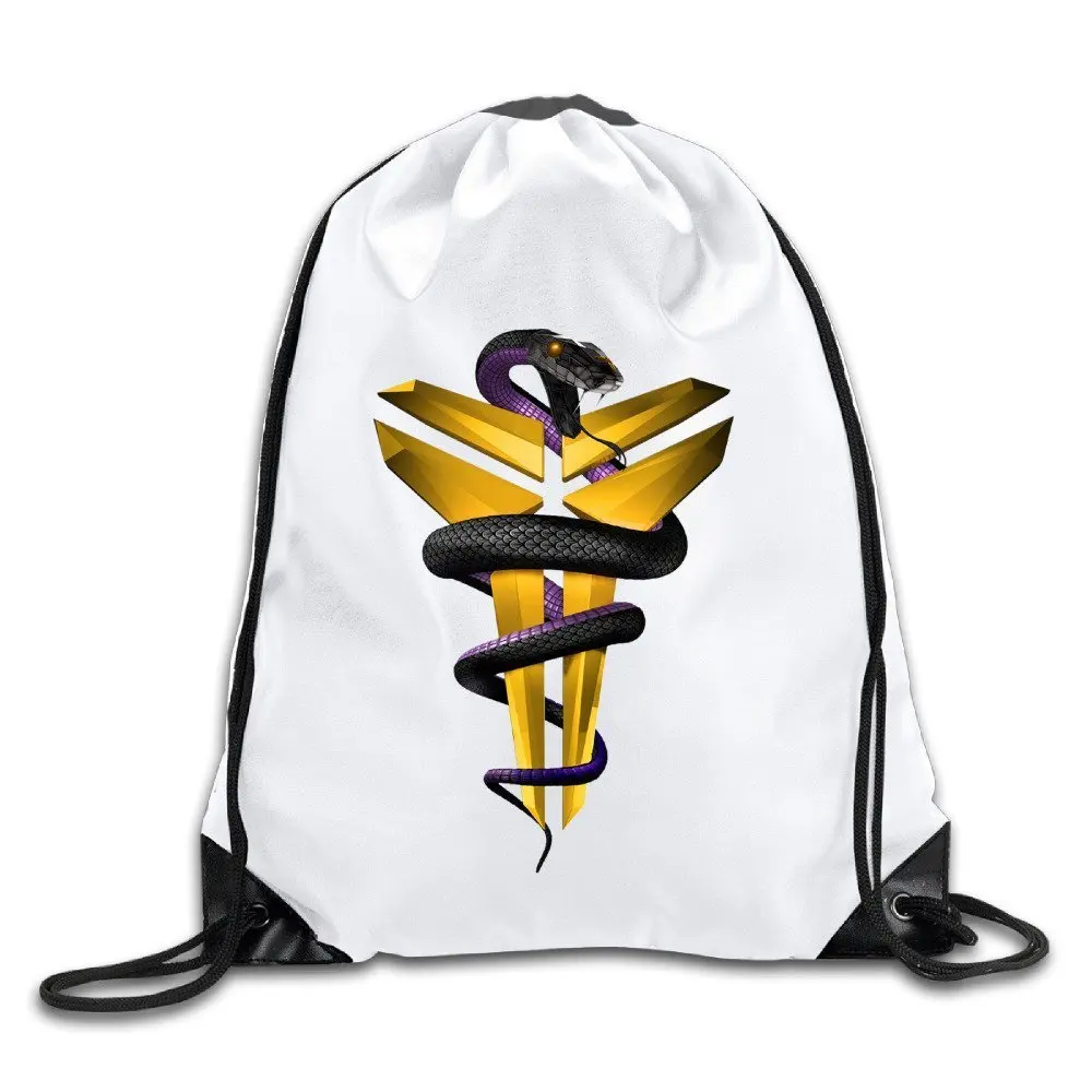 lakers drawstring bag