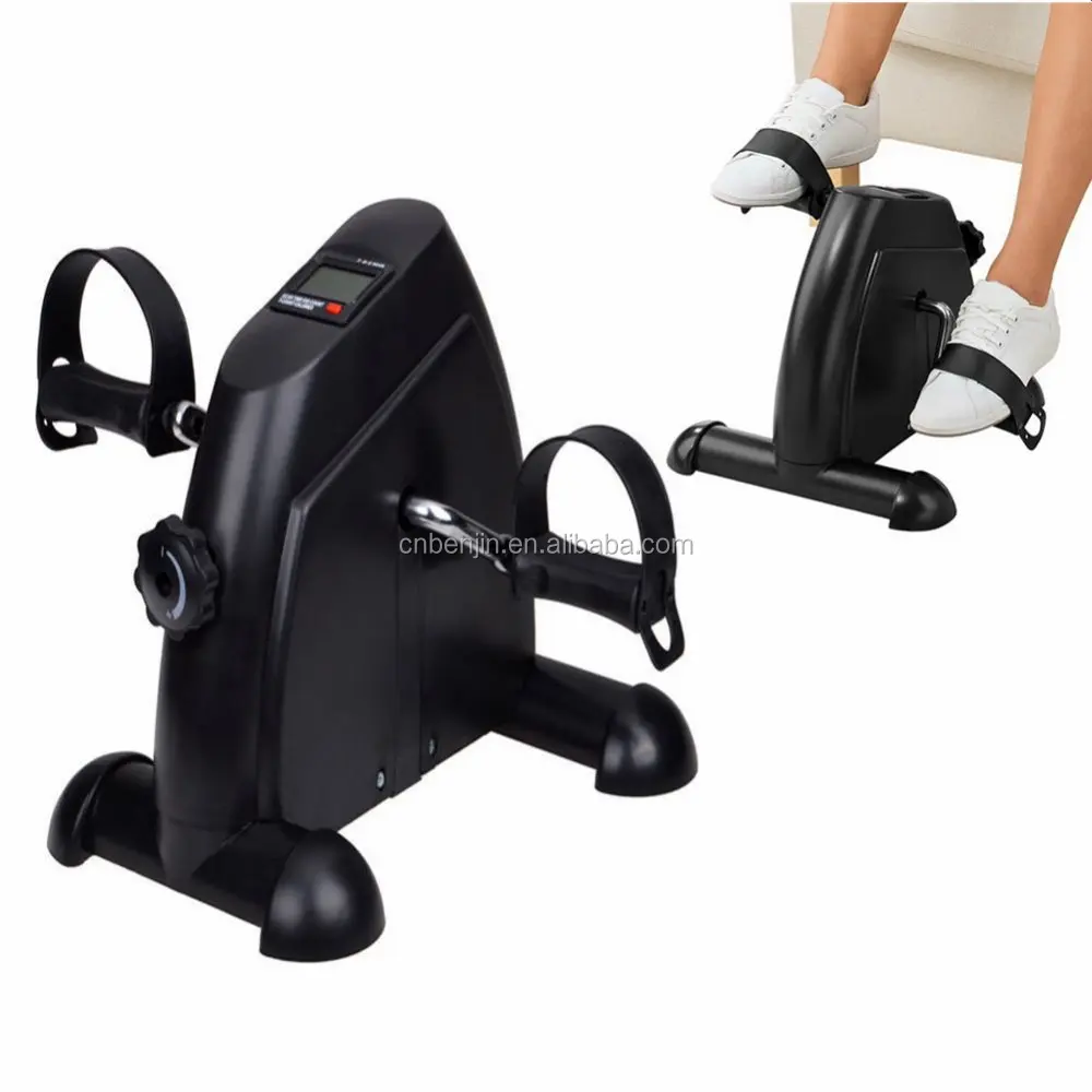 SYNTEAM Total Body Exerciser for Seniors Pedal Exerciser Foam Handle-Unfoldable