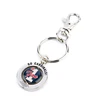 Luxury customised zinc alloy cool keychain with logo, custom metal car key holder