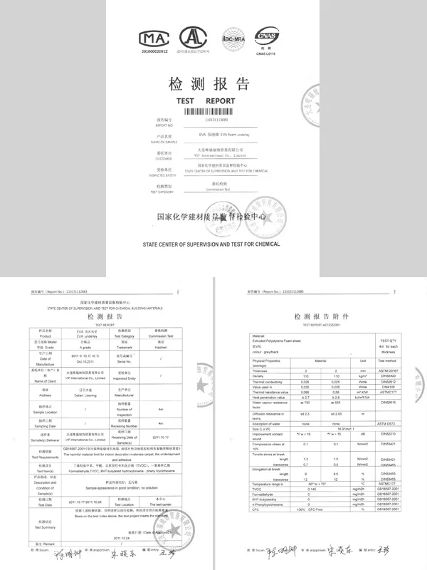 polyurethane flooring underlayment foam