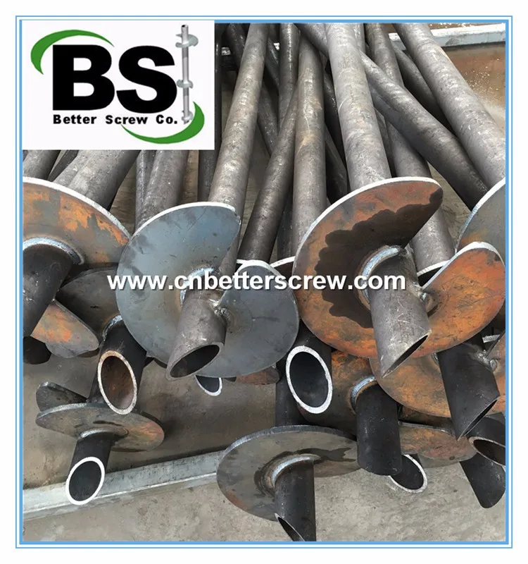 Foundation repair Galvanized steel Screw Piers