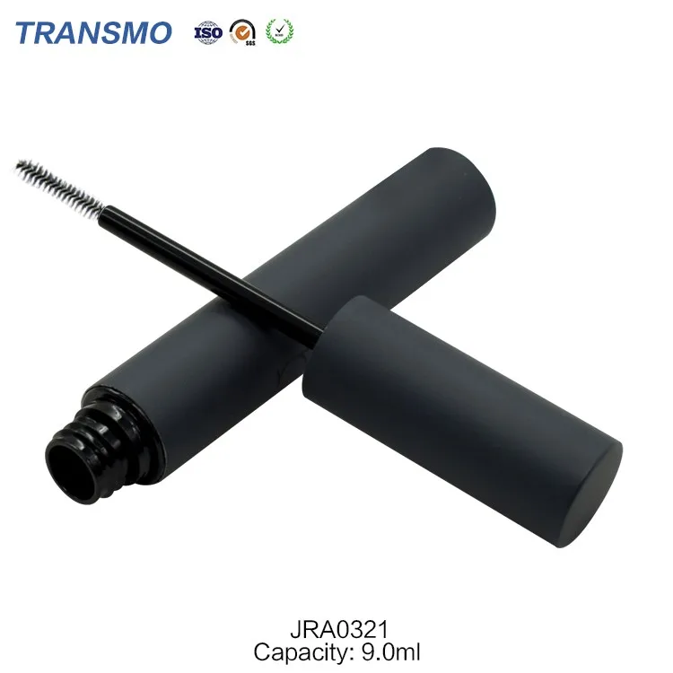 Aluminum Custom Logo Mascara Bottle Packaging 9ml Cylinder Eyelash Mascara Tube Container Buy