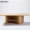 TT-003 2019 New Creative Design Simple Wooden Coffee Table/ Office Style Wooden Teapoy